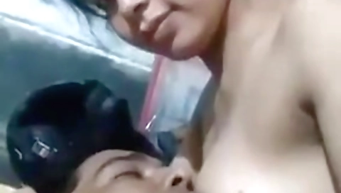 Breastfeeding Desi Lady For Husband