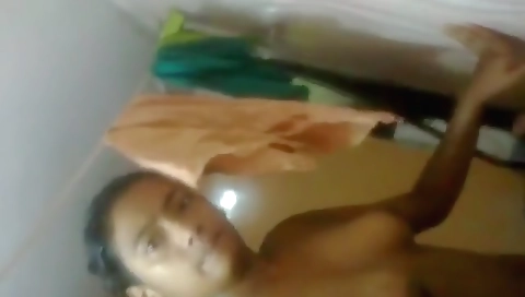 Bathroom Nude Selfie Of Desi Girl