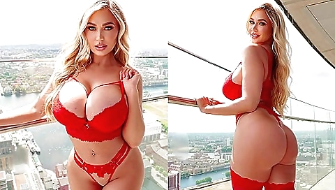 My Slut Neighbor On The Balcony - Hardcore