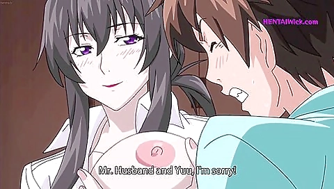 The Neighbor's Cheating Wife can't Control Herself, I can't Resist her Temptation - Hentai Anime