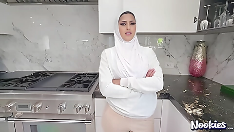 Hijab Stepsisters Fucked Together By Massive Pov Dick
