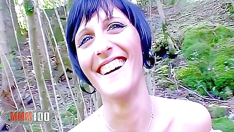 Alicia Darks Wild Anal Adventure In The Woods With Terry - French Amateur Action!