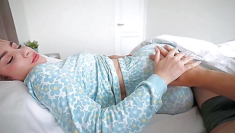 Relentless Blonde Busty Stepmother Fucked And Creampied