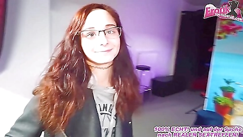 Young Brunette Slut Has A Casting In The Studio