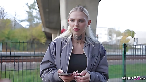 Blond Fitness Model Teen 18+ Lexi Star Pick Up For Premier Porn Casting