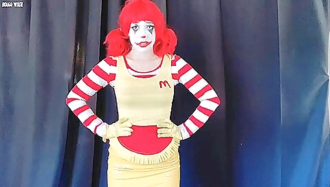 Mcclown World - Indigo White
